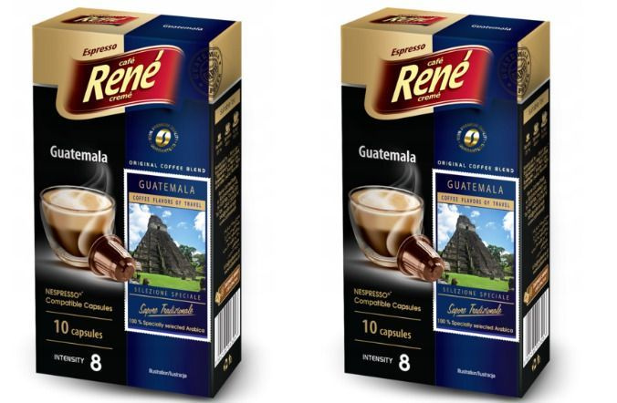 Rene Кофе Guatemala стандарта Nespresso, 10 капсул, 2 шт. #1