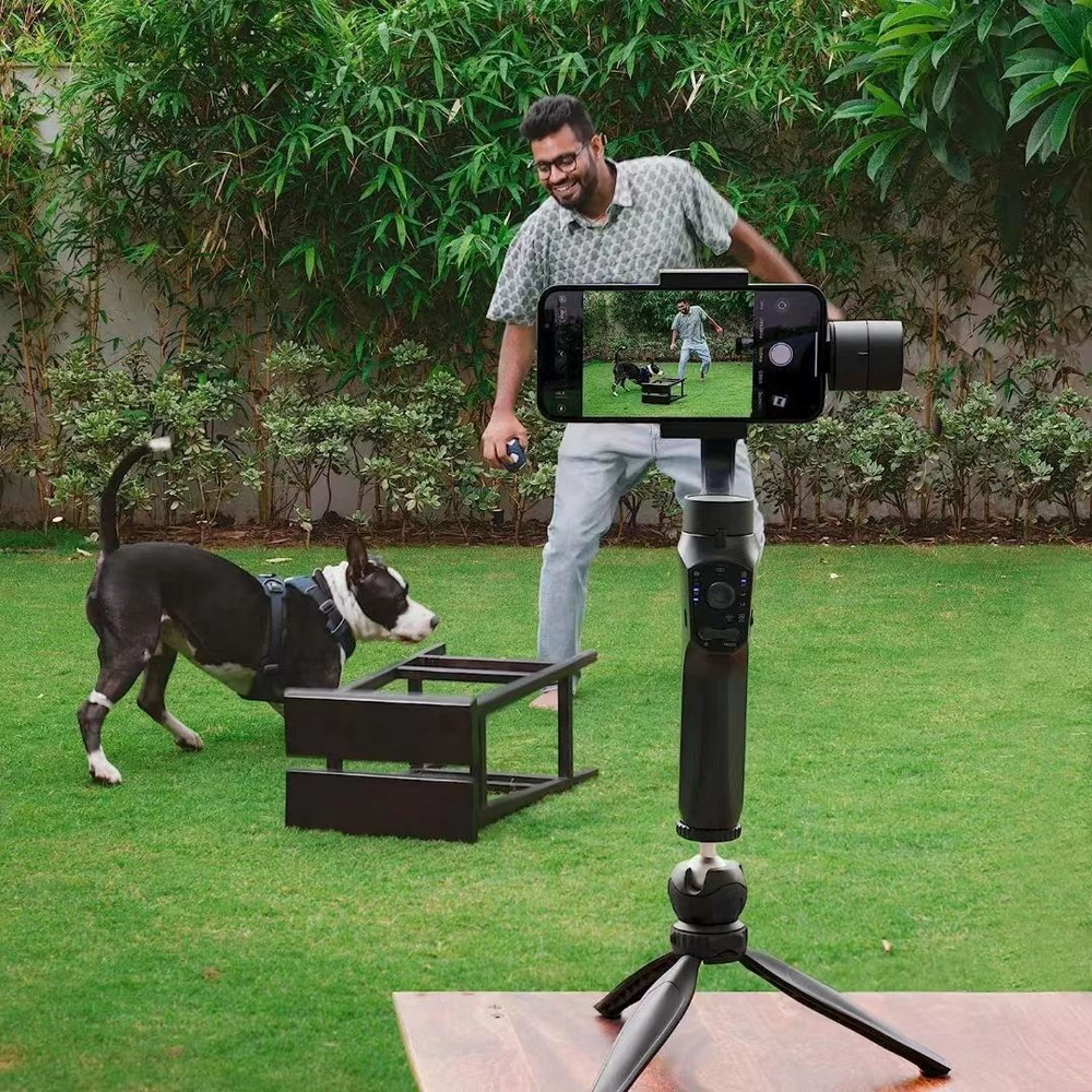 стабилизатор для телефона трехосевой, F10 Pro , стабилизатор для ...