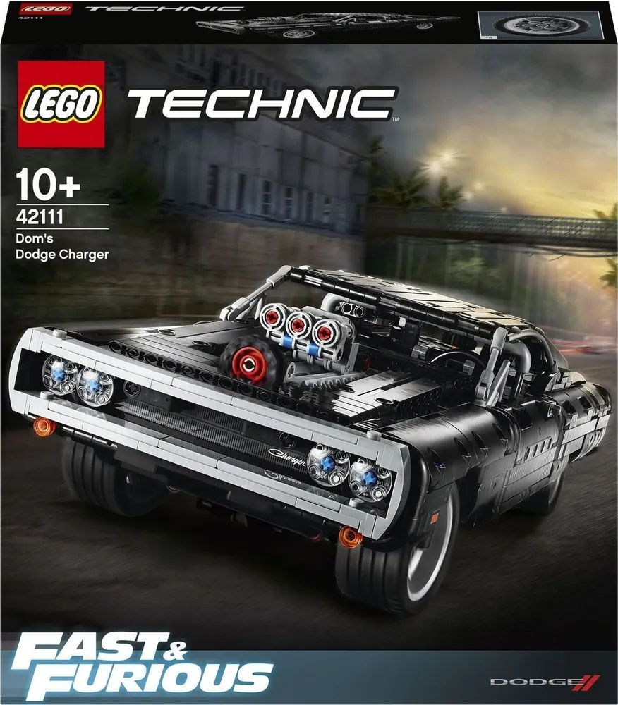 Конструктор LEGO Technic Dodge Charger Доминика Торетто 42111 #1
