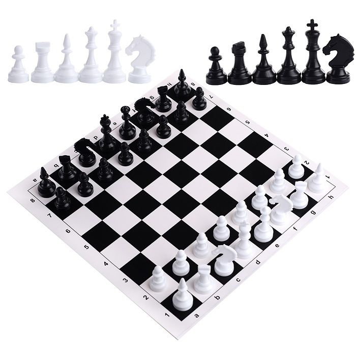 Шахматы Русский стиль "Бум Цена", 26х22 см, в пакете (07153) #1