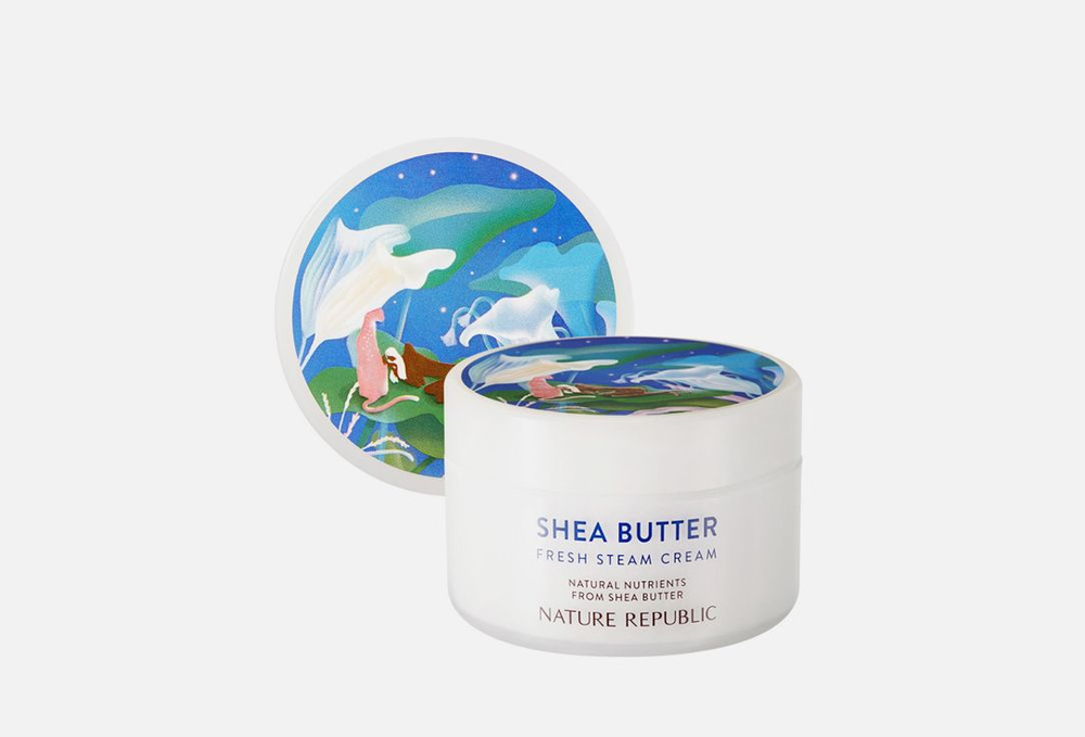 Крем для лица на основе масла ши / Nature Republic, Shea Butter Steam Cream_Fresh / 100мл  #1