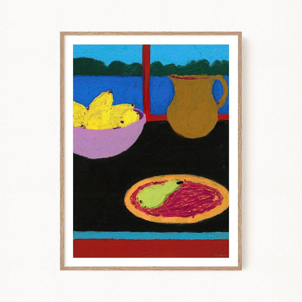 Постер для интерьера "Kitchen Table by the Window", 30х40 см #1