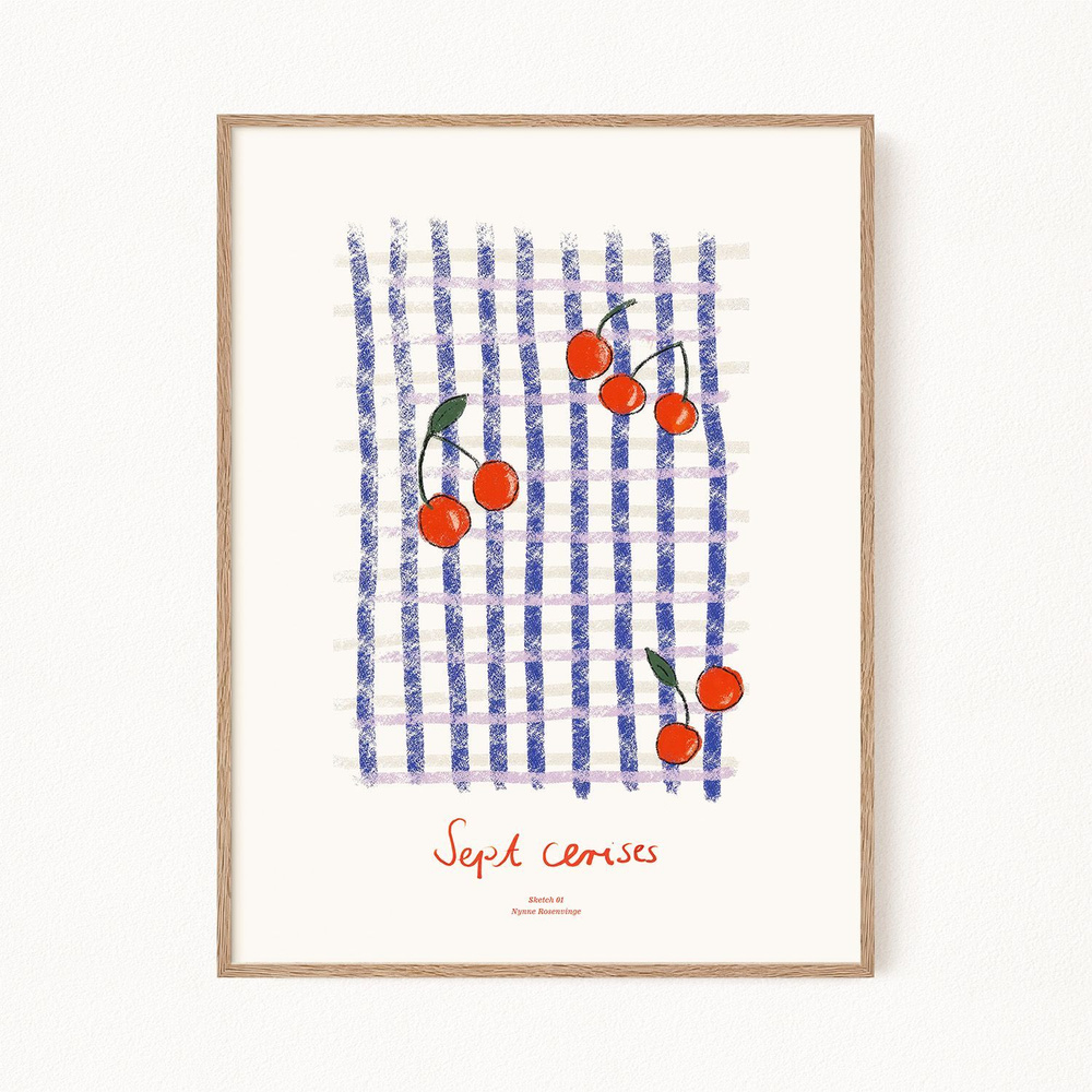 Постер "Sept Cerises", 21х30 см #1