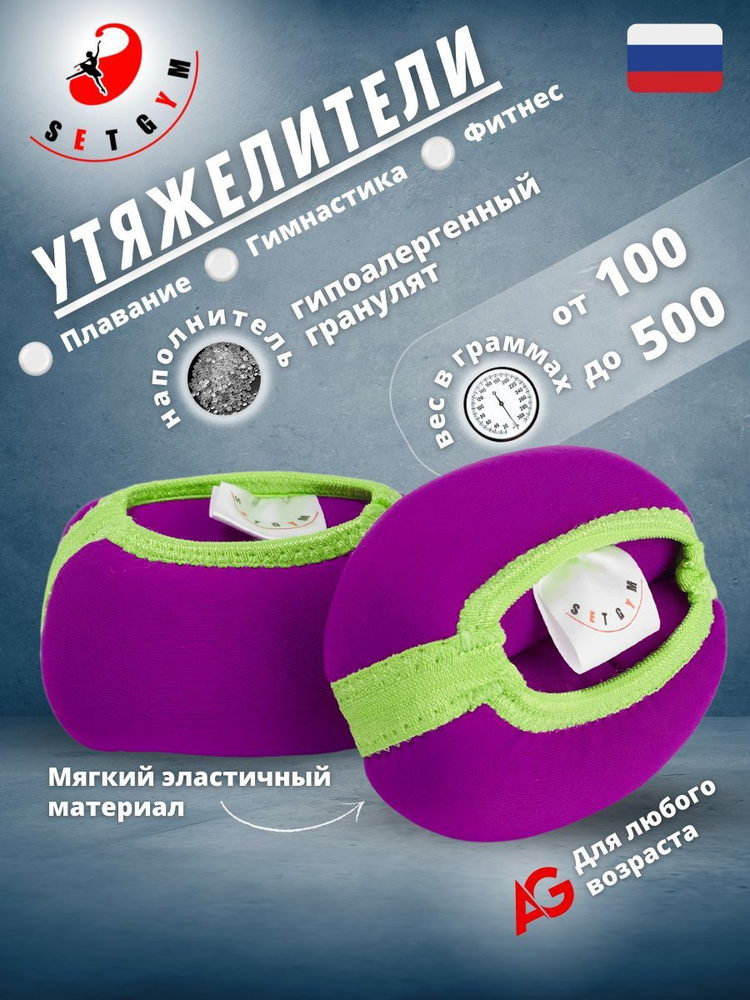 SETGYM Утяжелители 2шт  , 0.2 кг #1