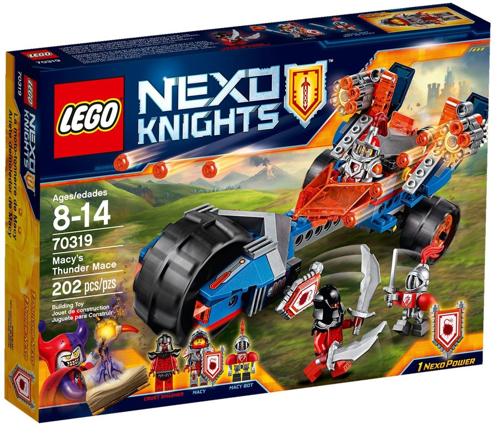 Конструктор LEGO Nexo Knights 70319 Молниеносная машина Мэйси #1