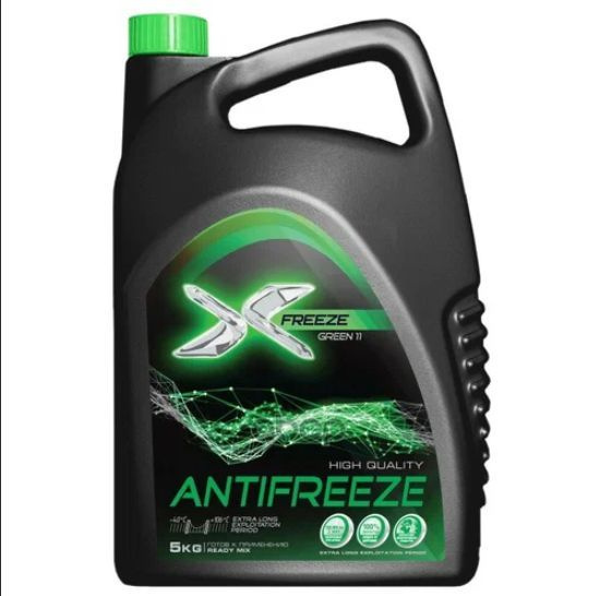 FELIX X-FREEZE G11 GREEN Антифриз готовый зеленый (5L) #1