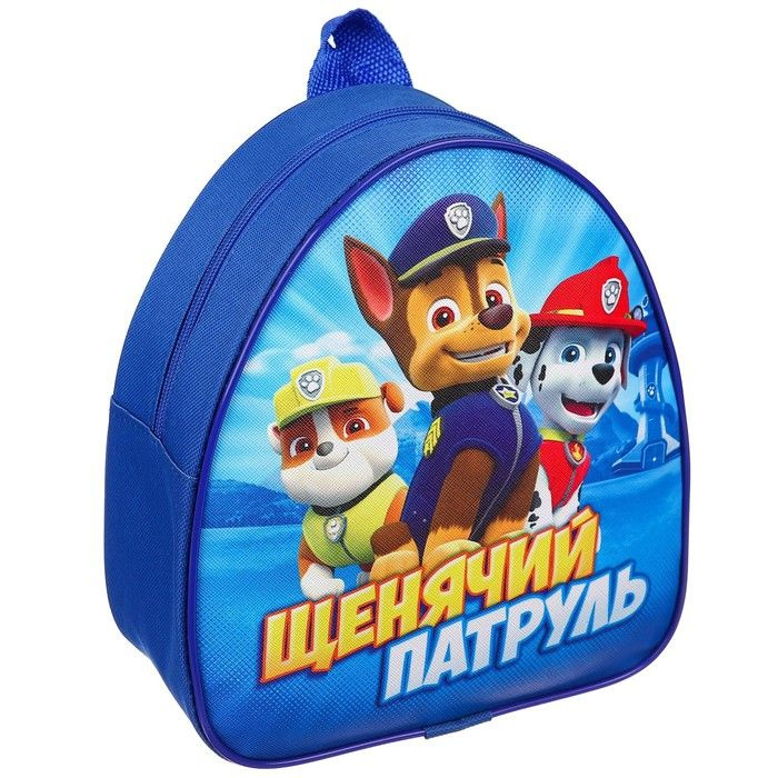 Рюкзак детский, 23х21х10 см, Щенячий патруль #1