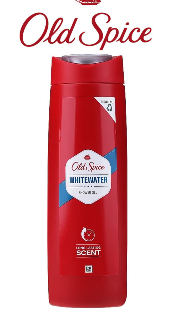 Old Spice WhiteWater Гель для душа и шампунь 2 в 1 мужской, 400 мл #1