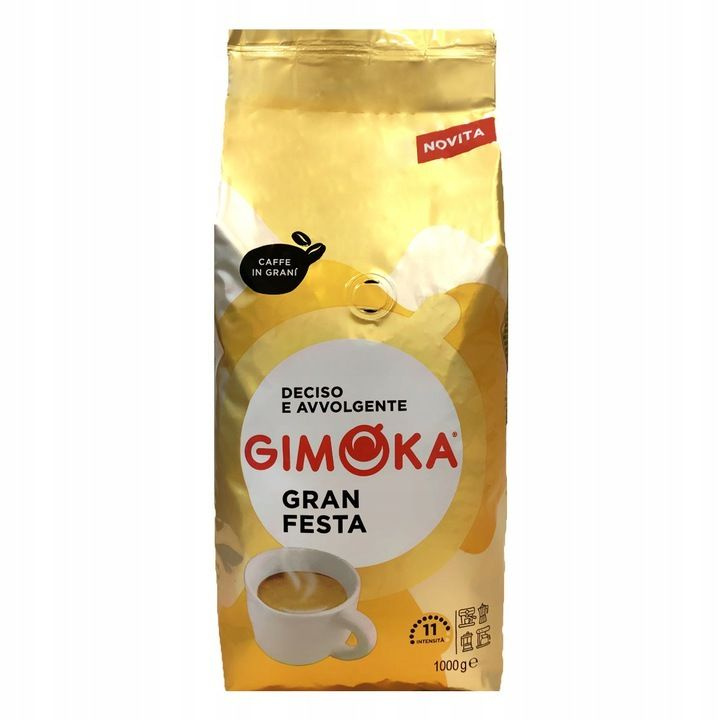 Кофе в зернах Gimoka Gran Festa 1 кг #1