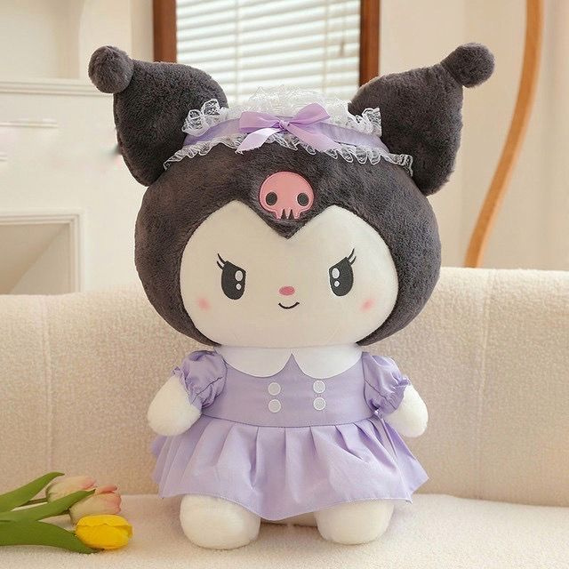 Мягкая игрушка Санрио Куроми 40 см / Sanrio Kuromi Hello Kitty #1