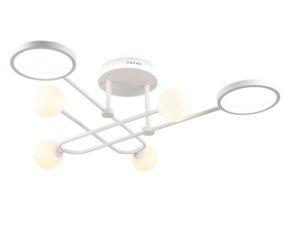Потолочный светодиодный светильник со сменной лампой и пультом управления Ambrella Light FL66229  #1