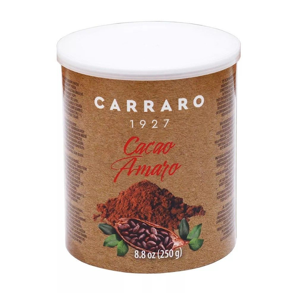 Какао горькое Carraro Bitter Amaro 250г, Италия - 1 шт. #1