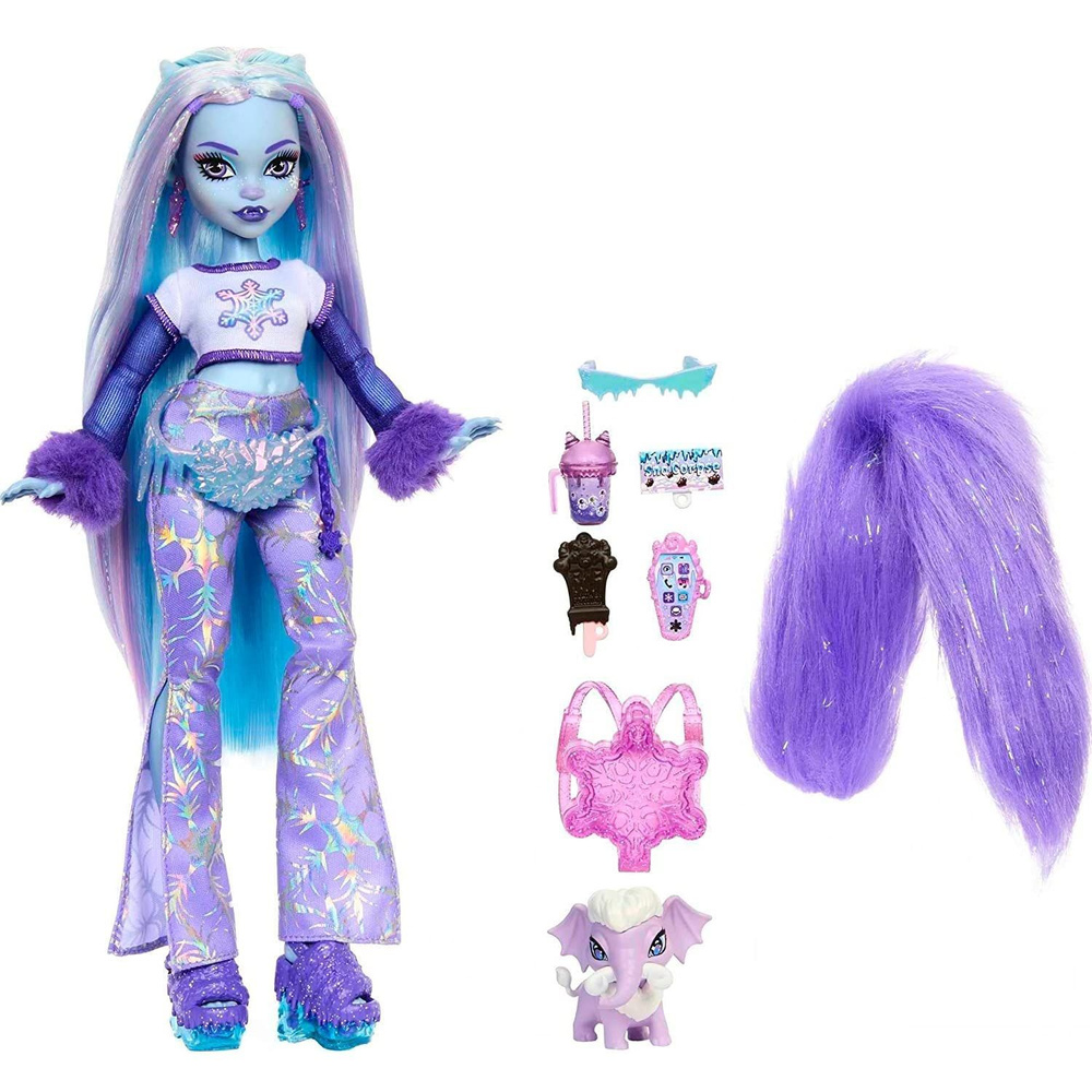 Кукла Монстер Хай Эбби Боминейбл с питомцем Monster High Abbey Bominable with Tundra pet  #1