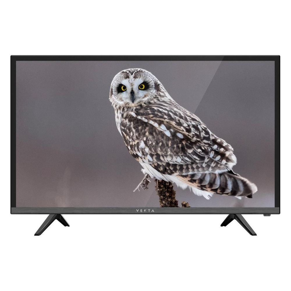 VEKTA Телевизор LD-24TR4357BT 24" HD, черный #1