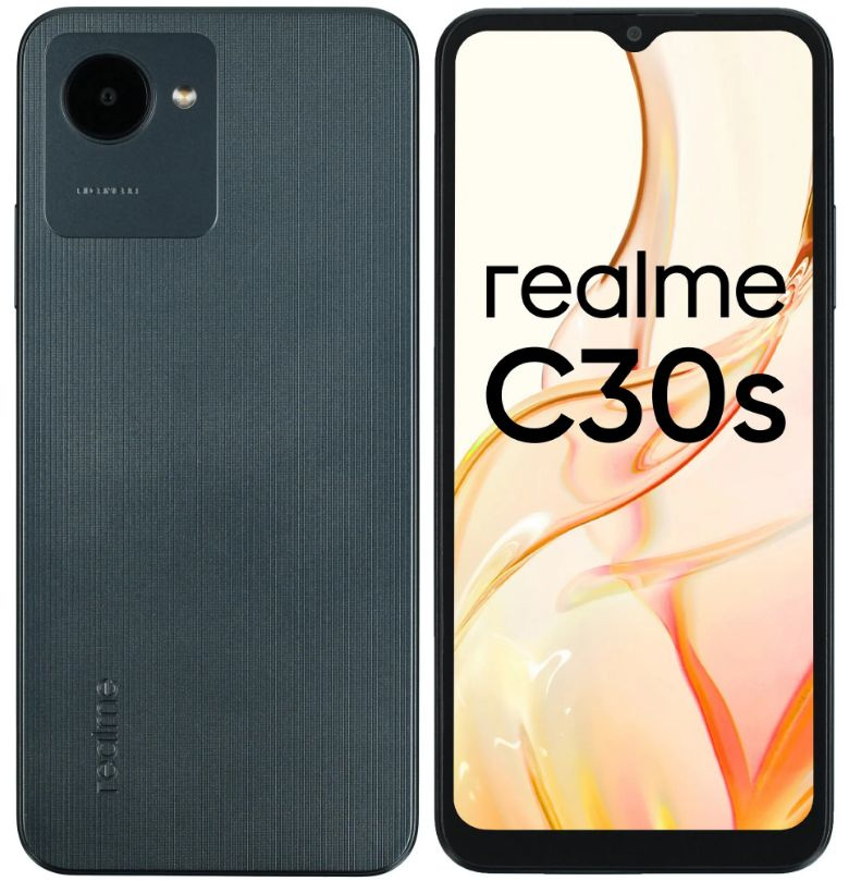 realme Смартфон C30S черный 64 ГБ 3 ГБ 3/64 ГБ, черный #1