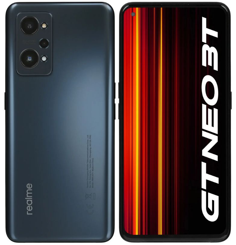 realme Смартфон GT Neo 3T черный 256 ГБ 8/256 ГБ, черный #1