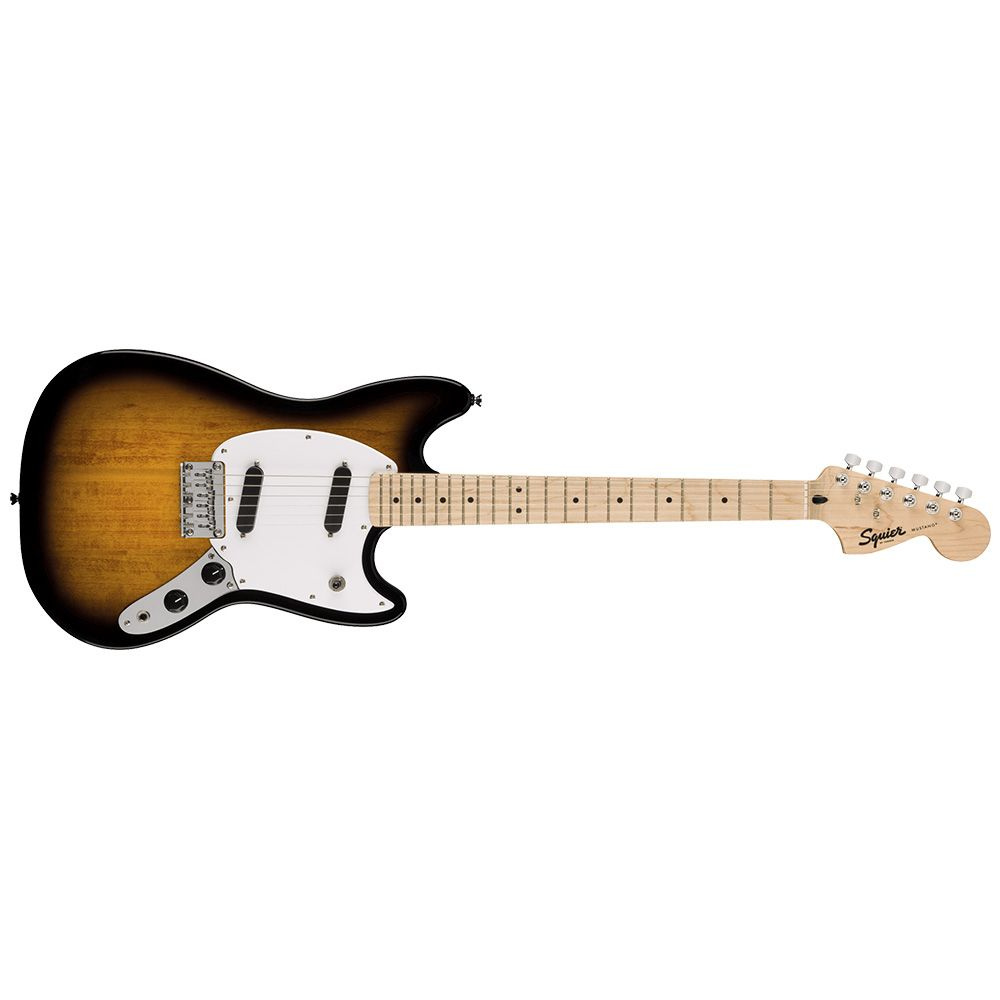 Squier by Fender Электрогитара Sonic Mustang 2-Color Sunburst 6-струнная, корпус Тополь  #1