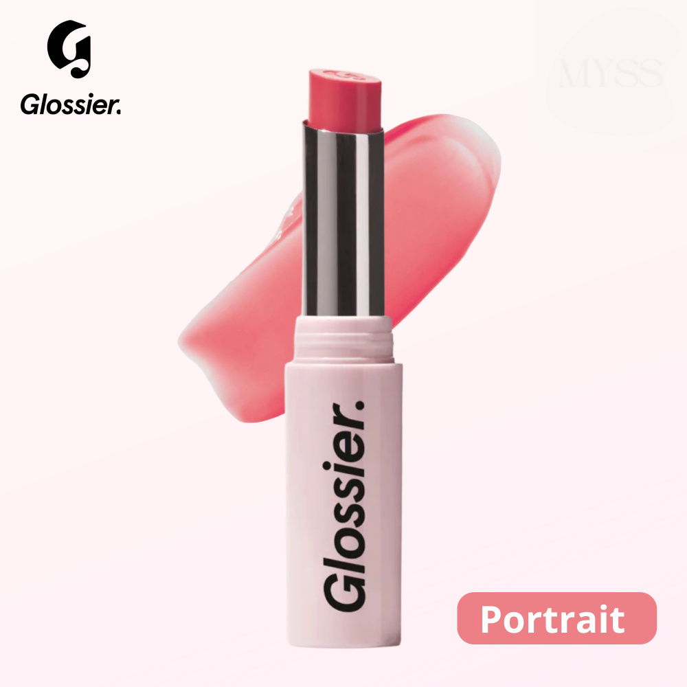 Помада Glossier Ultralip Portrait, цвет Вишневый розовый, США / увлажняющая губная помада / многослойное #1