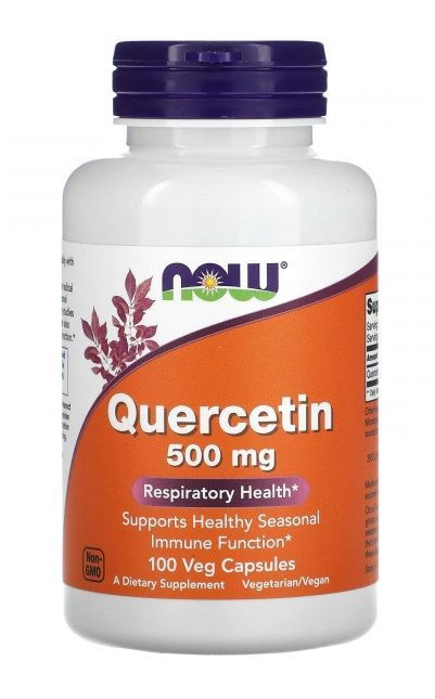 Quercetin 500 mg NOW (100 вег кап) #1