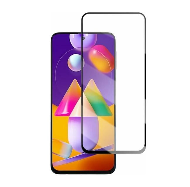 Полноэкранное защитное стекло на дисплей Samsung Galaxy A51, A52, A53, S20FE и M31S  #1