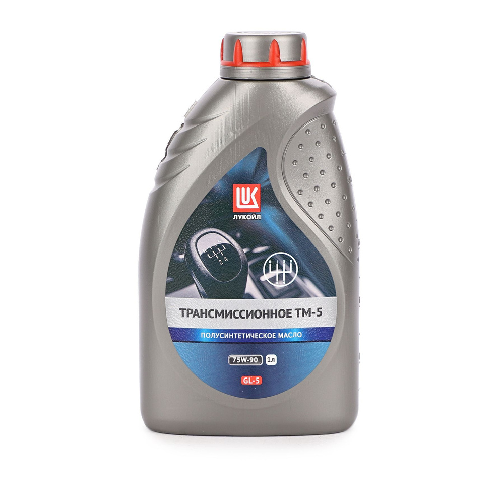Масло трансмиссионное Lukoil ТМ-5 полусинтетическое 75W-90 GL-5 1л ...