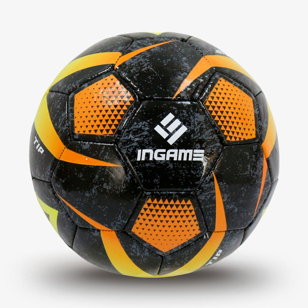 INGAME Футбольный мяч, 5 размер, оранжевый #1