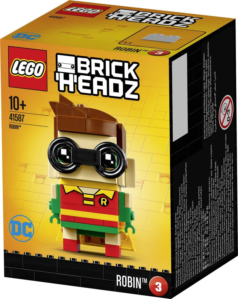 Конструктор LEGO BrickHeadz 41587 Робин #1