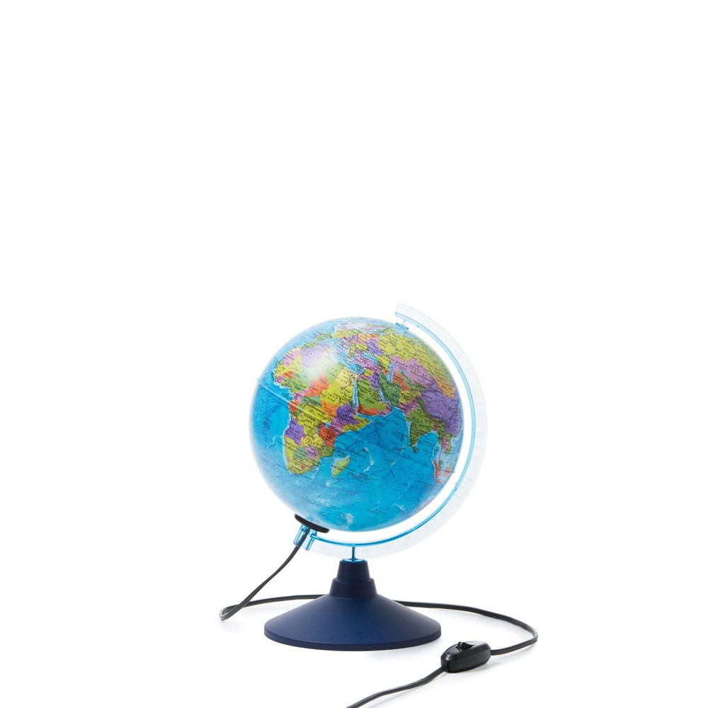 Глобус Земли интерактивный Globen политический, с подсветкой, 210 мм, с очками VR (INT12100294)  #1