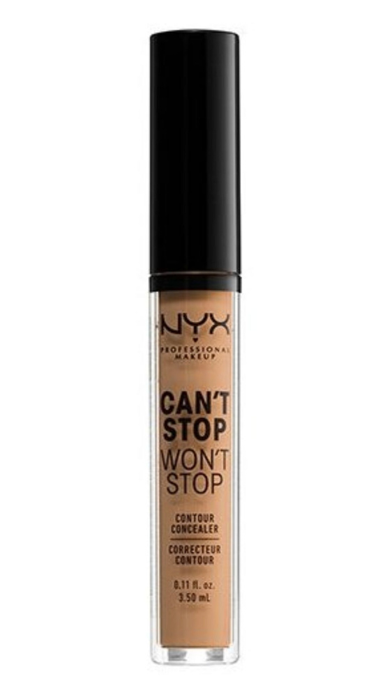 NYX professional makeup Консилер Can t Stop Won t Stop Contour Concealer, оттенок Neutral Buff 10.3  #1