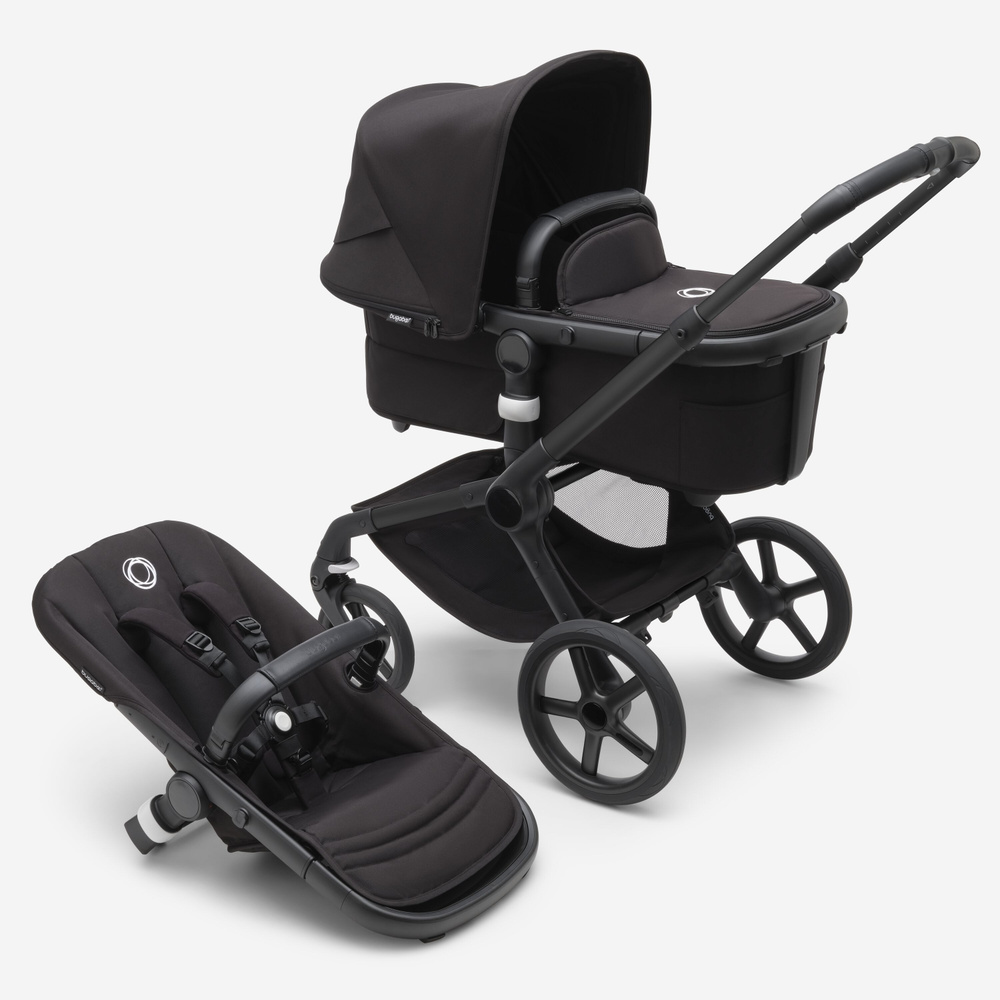 Коляска 2 в 1 Bugaboo Fox 5 Black/Midnight Black #1