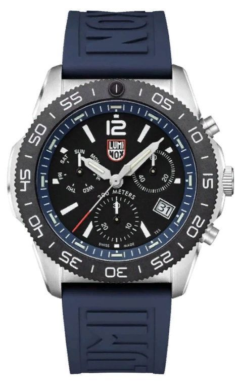 Часы наручные мужские Luminox Pacific Diver XS.3143. Кварцевый хронограф  #1