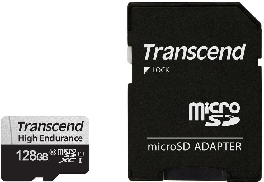 Карта памяти 128GB ,microSD , Transcend #1