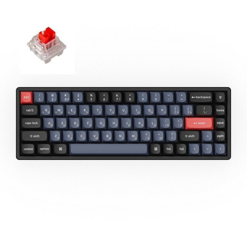 Игровая клавиатура Keychron K6 Pro K Pro Red switch (K6P-J1) #1