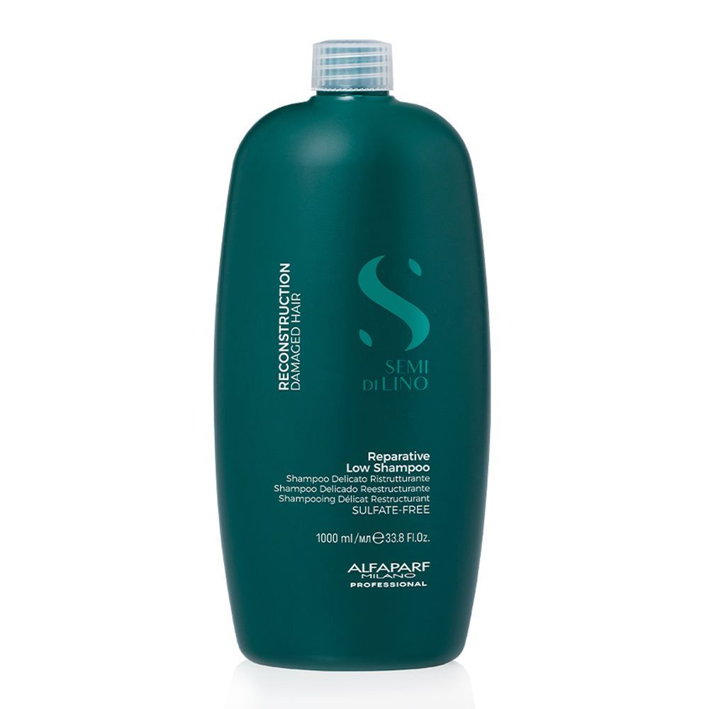 Alfaparf Milano Профессиональный Шампунь для поврежденных волос Reparative Low Shampoo, 1 литр / Веганская #1