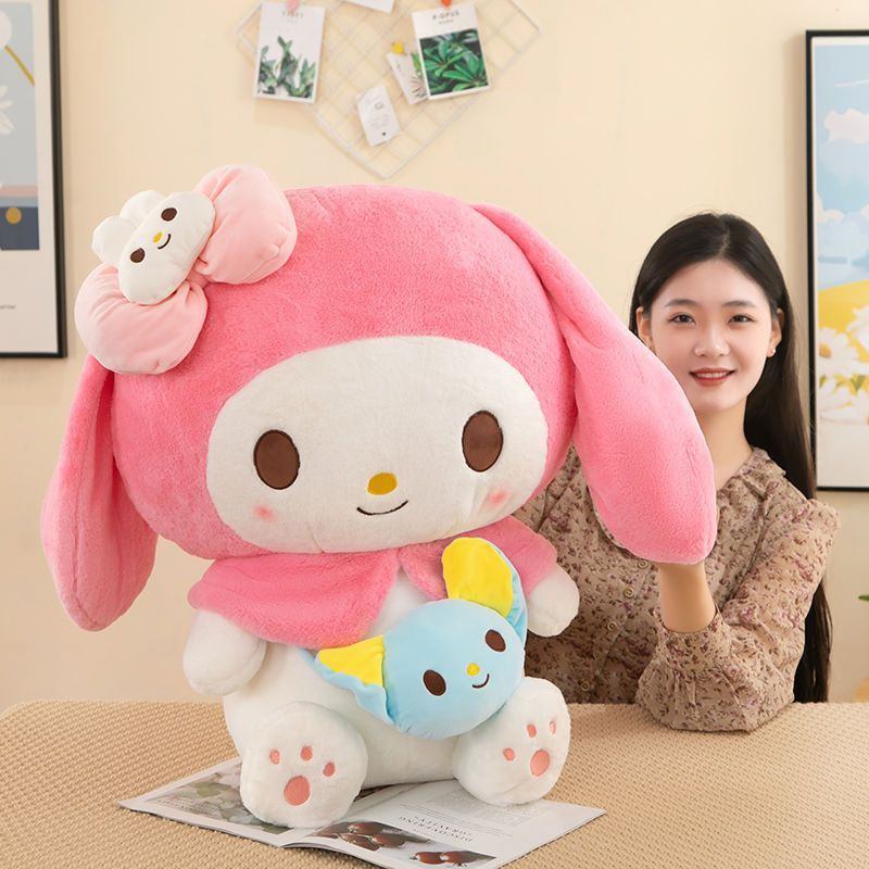 Милая кукла Sanrio Cinnamoroll Kuromi melody Dog кукла подарок на день