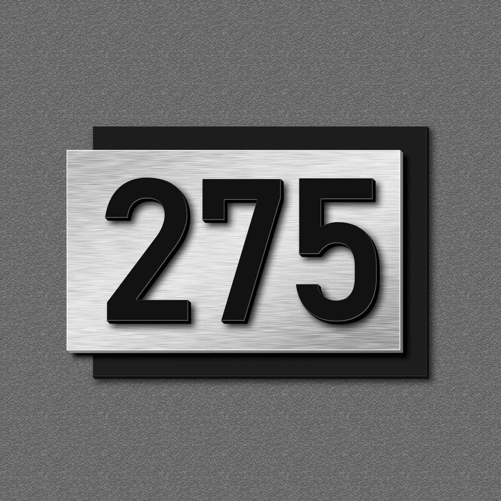 Цифры на дверь, табличка с номером 275 #1