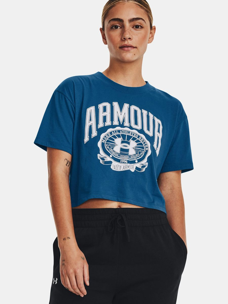 Футболка Under Armour Ua Collegiate Crop Ss #1