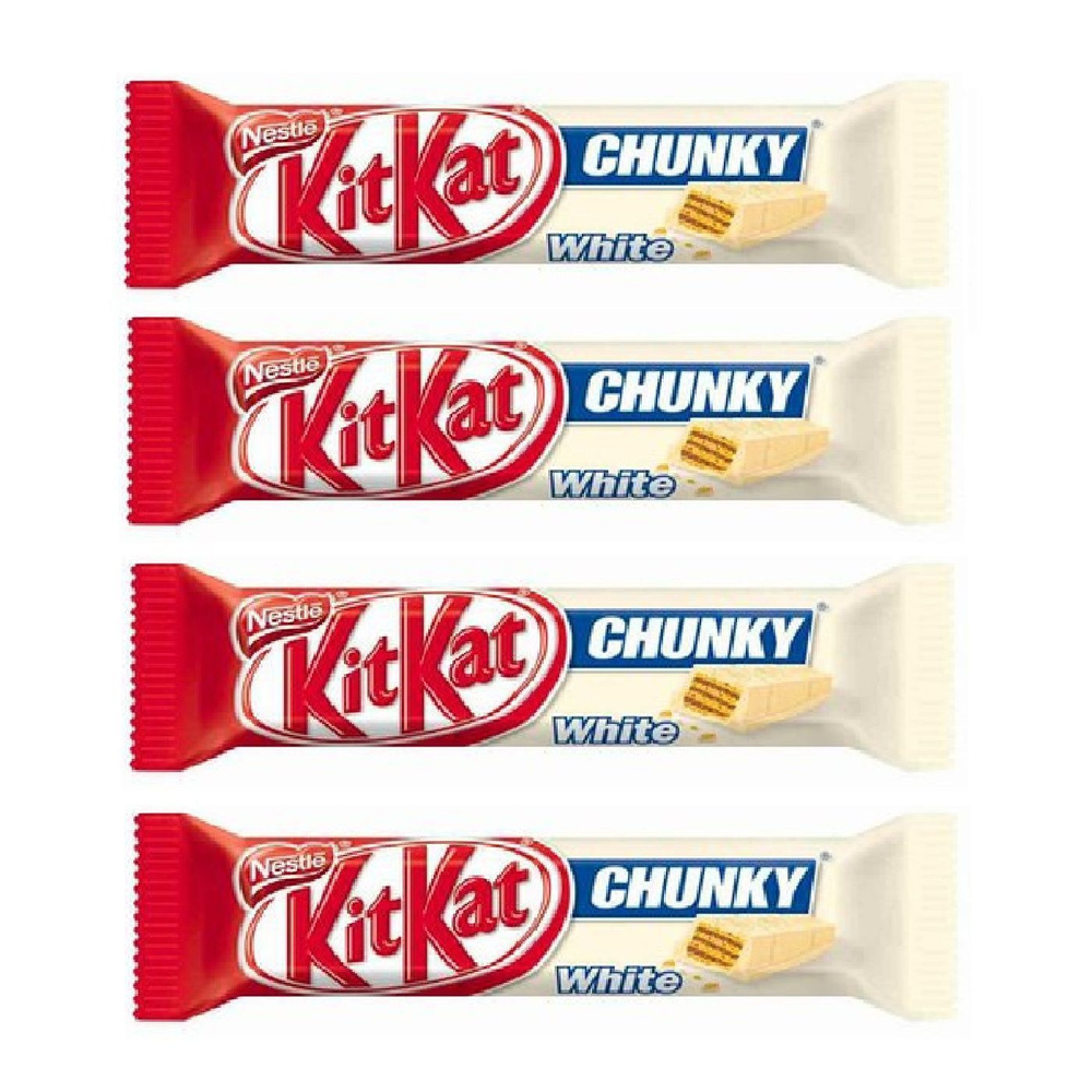 Батончик Kit-Kat Chunky White Chocolate 4 уп по 40гр #1