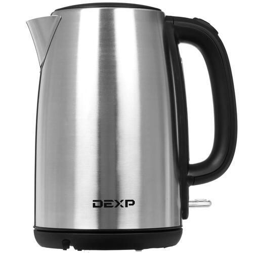 DEXP Электрический чайник Электрочайник/64A3-A3-, серебристый  #1
