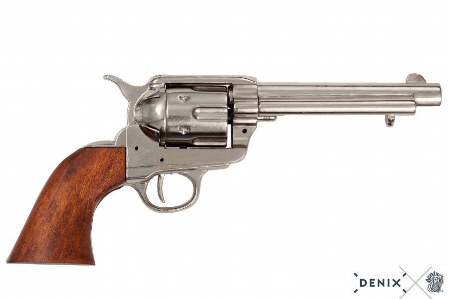 Револьвер калибр 45, США , Кольт, 1873 год, 5,5'', никель #1