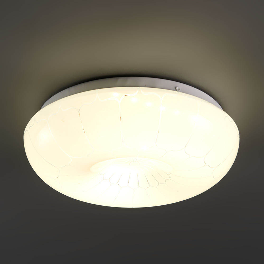 Светильник настенно-потолочный светодиодный, нейтральный белый свет, цвет белый  #1