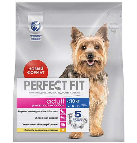 Perfect Fit Dog Adult / Сухой корм Перфект Фит для собак Мелких и Миниатюрных пород Курица, 1,2 кг  #1