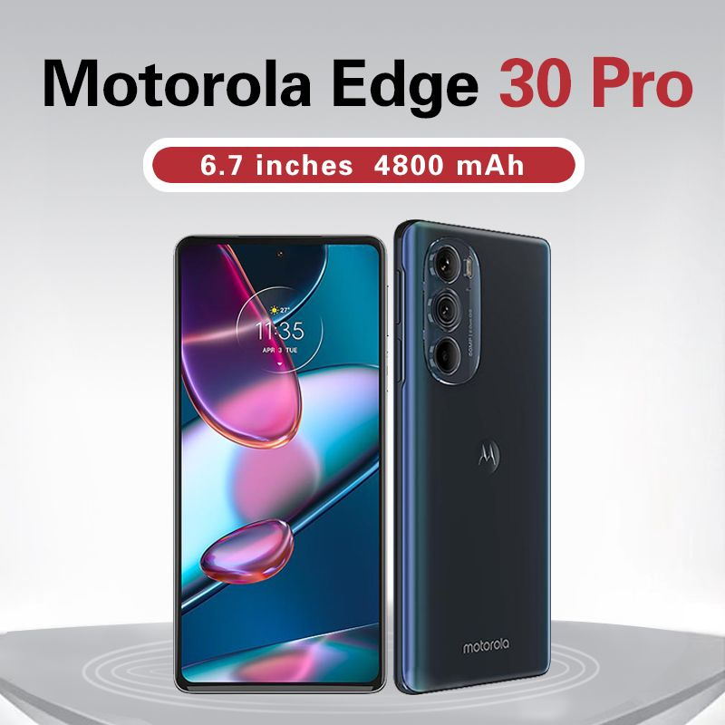 Motorola Смартфон Edge 30 Pro USA 8/128 ГБ, синий #1