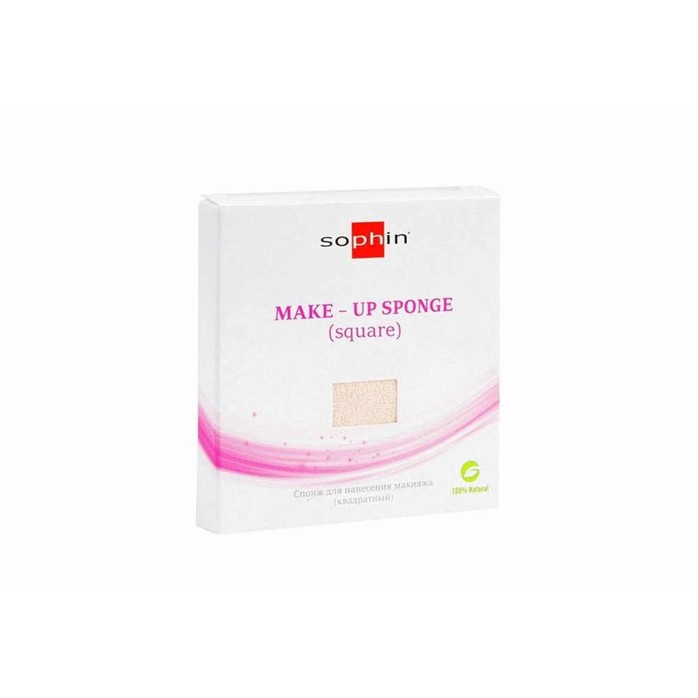 Спонж для нанесения макияжа Make-UP sponge (square) - 1 шт #1