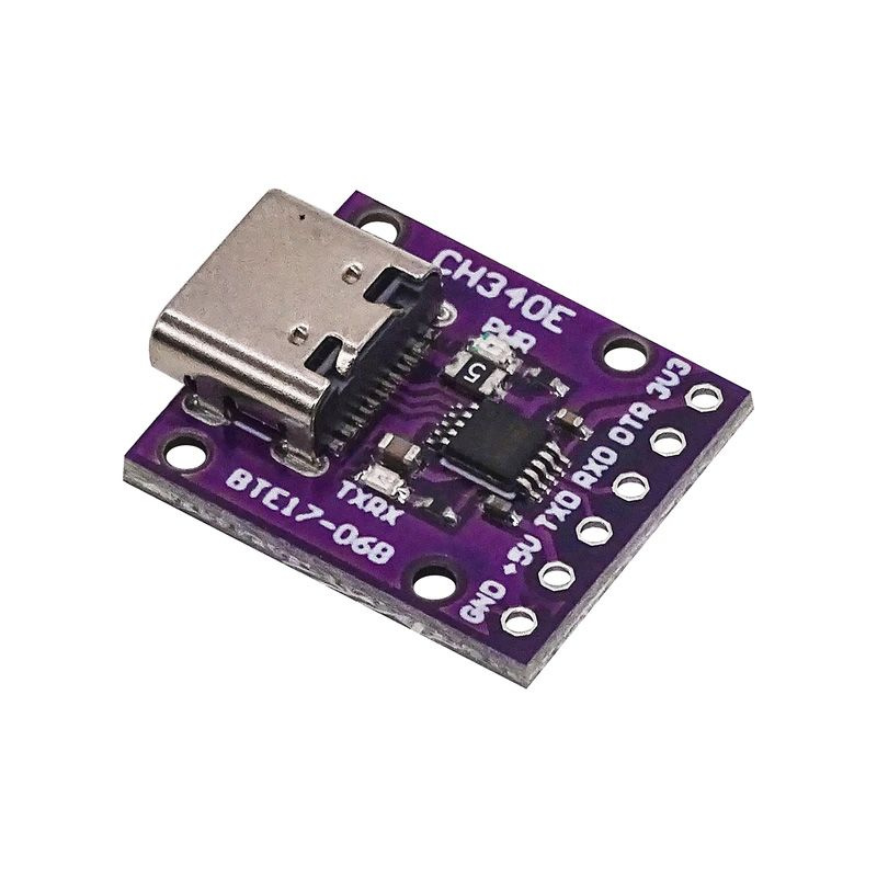 Преобразователь USB to TTL CH340E Type C UART (TTL) - купить с ...