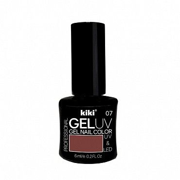 Гель-лак для ногтей GEL UV&LED, 07 (пыльная роза), Kiki #1