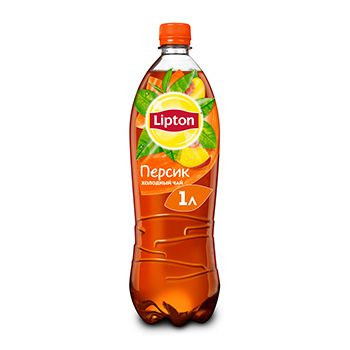 Холодный чай Lipton со вкусом персик 1 л, Россия 1шт #1