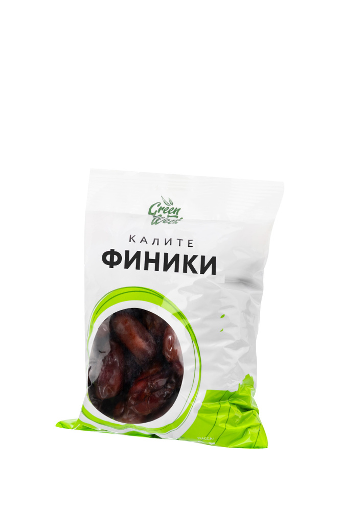 Финики иранские Калите, сушеные с косточкой, без сахара. Green Week, 500 гр.  #1