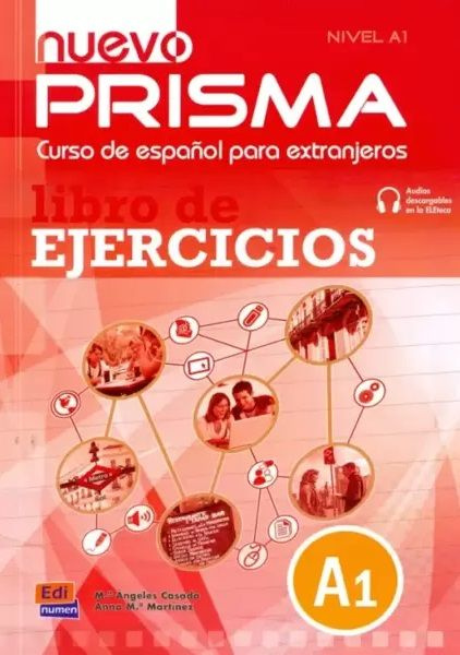 Nuevo Prisma A1 - Libro de ejercicios+Extension digital, рабочая тетрадь по испанскому языку для студентов #1