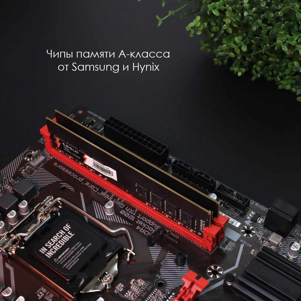 TESLA Оперативная память DDR4 2666 МГц. 1x16 ГБ (TSLD4-2666-CL19-16G) #1